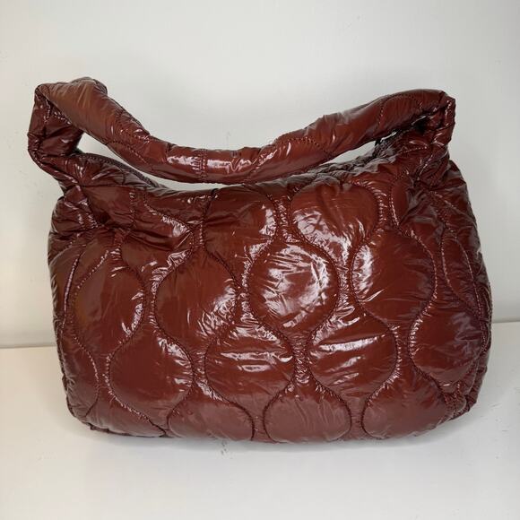 NWOT Free People Movement Surplus Shine Carryall Bag Nutshell Brown - Picture 4 of 6